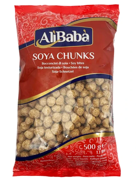 SOYA  CHUNKS  ALI  BABA  500G