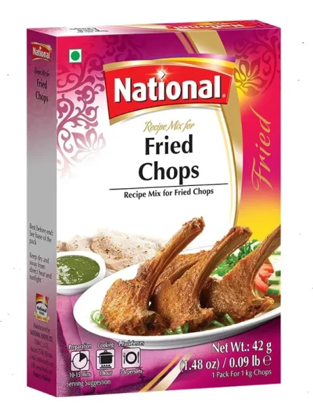 NATIONAL   FRIED  CHOOPS  MASALA  84G