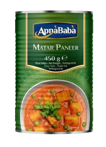 RTE ALI BABA CANNED MATAR PANEER 450G
