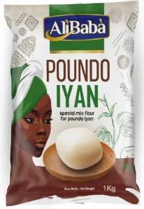 POUNDO  YAM  ALI  BABA 1KG