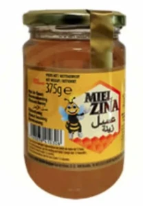 SYRUP  WITH   HONEY  ZINA 375G