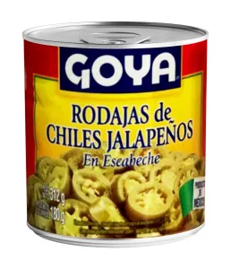 CHILES JALAPENOS SPICY GOYA 321G